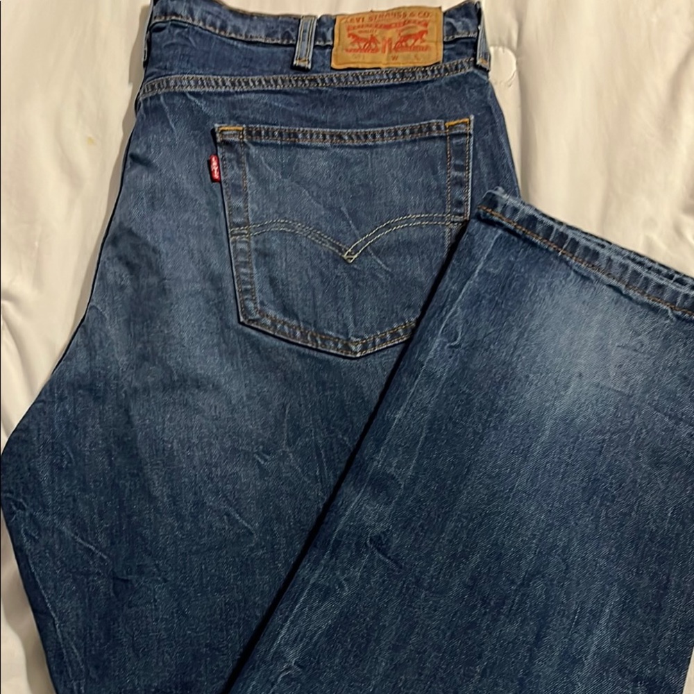 Levi's Men's Blue Jeans 541 Size 38x32